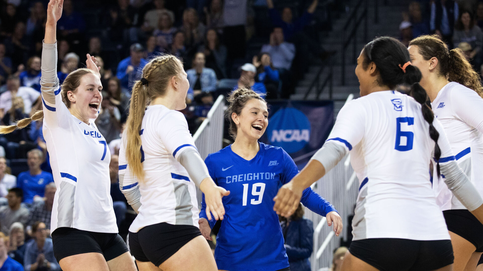 Creighton volleyball sweeps Ole Miss to open NCAA tournament